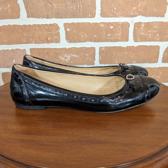 Cole Haan Patent Leather Flats - Picture 1 of 5